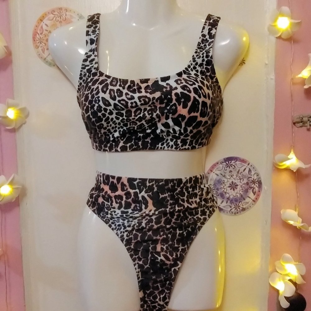 Rawr! (M) Animal Print Bikini